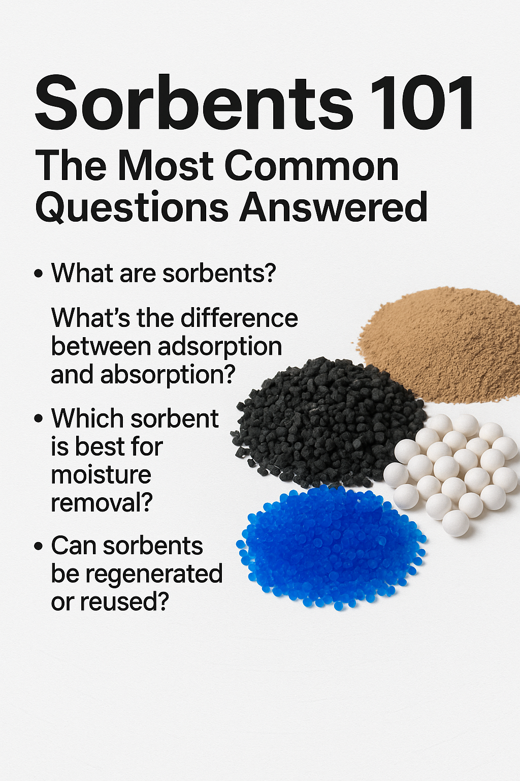 Sorbents 101: The Most Common Questions Answered