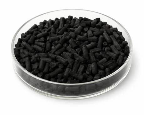 4 mm pelletized activated carbon for VOC removal, odor control, and industrial air treatment