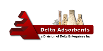 Delta Adsorbents logo – manufacturer of molecular sieve desiccants