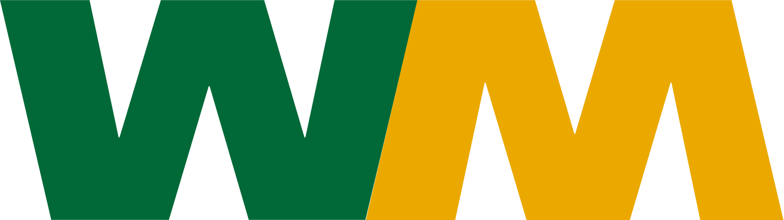 Waste Management logo on transparent background 