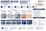 Arkema SILIPORITE NK 10 AP 4A molecular sieve application guide showing moisture adsorption, regeneration, and industrial drying and purification applications.
