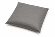 Gray universal absorbent pillow 18 x 18 inches for oil, coolant, water and industrial spill control